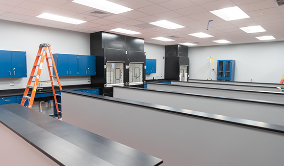 Dana Hall criminal investigation classroom