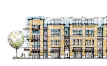 Rendering of Downtown Entrepreneurship Center