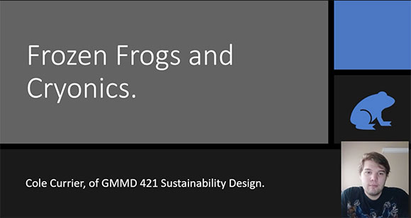 Frozen Frogs and Cryonics by Cole Currier