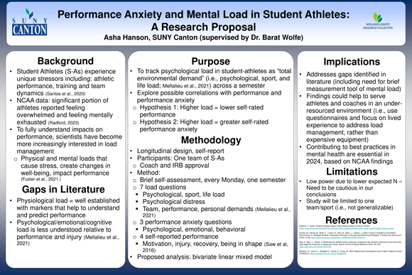 Performance Anxiety and Mental Load in Student Athletes