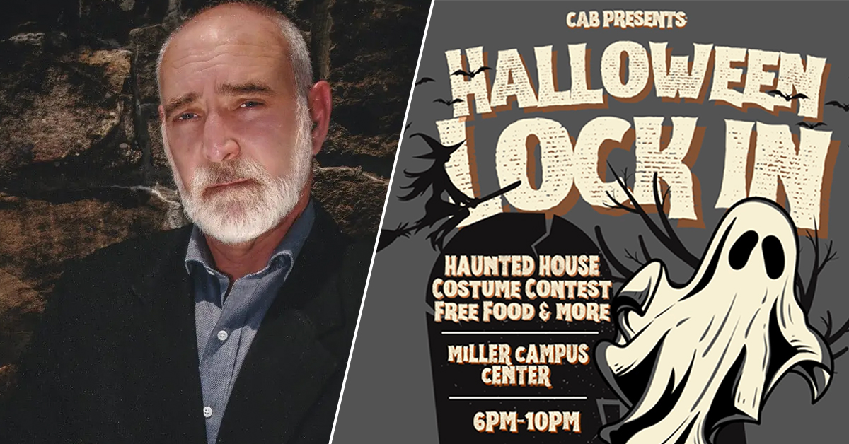 John Zaffis and Halloween Lock-In with spooky ghost